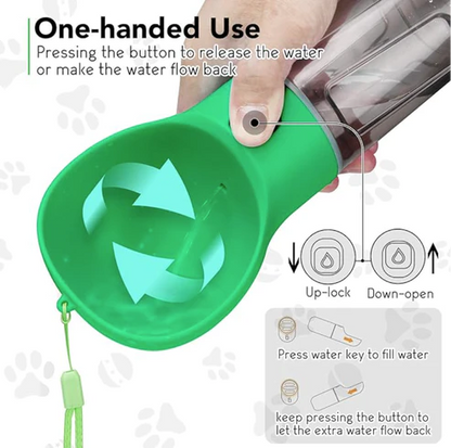 PawFresh - Multifunctional Dog Water Bottle