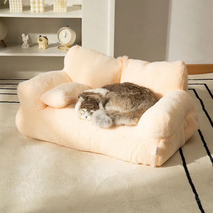 CozyPaws - Luxury Soft Warm Pet Sofa